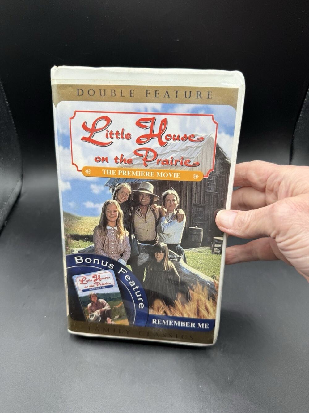 Little House on the Prairie Premiere Movie and Remember Me VHS 2002 Clamshell